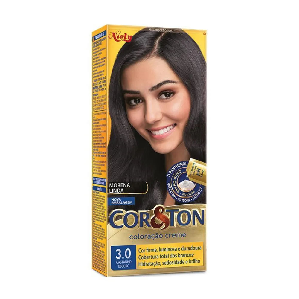 TINT COR E TON 3 CASTANHO ESCURO