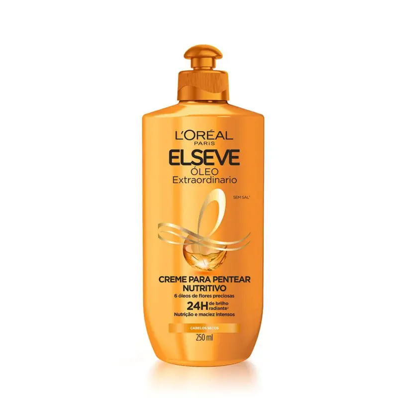 Creme Para Pentear Elseve Óleo Extraordinário 250Ml