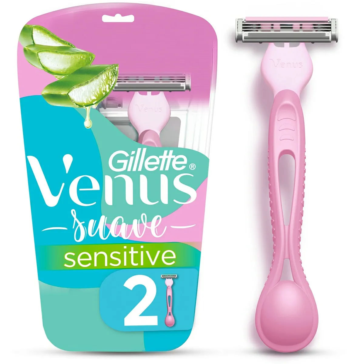 Aparelho de Depilar Gillette Venus Sensitive 2 unidade