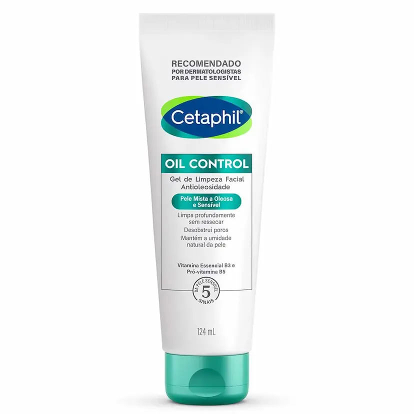 Cetaphil Oil Control Gel de Limpeza Facial 124 ml