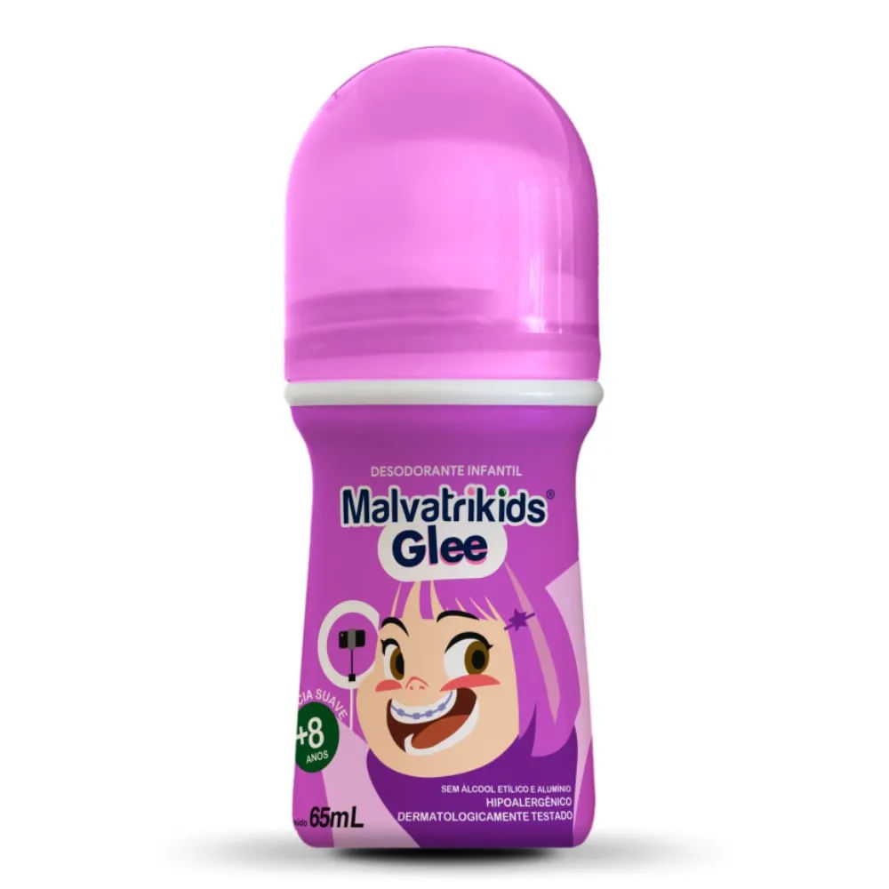 Desodorante roll-on Infantil Malvatrikids Glee 65ml