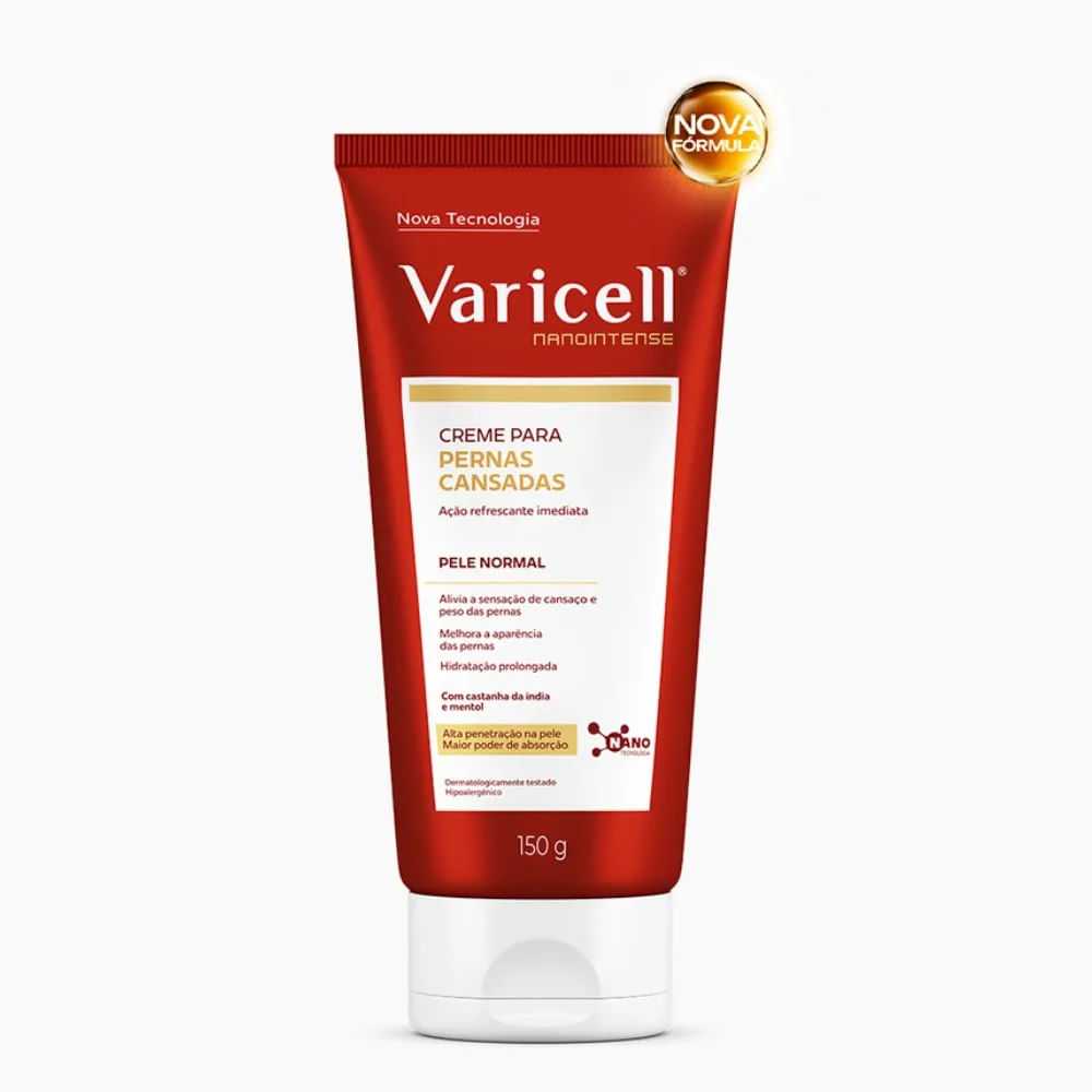 Creme para Pernas Cansadas Varicell 150g