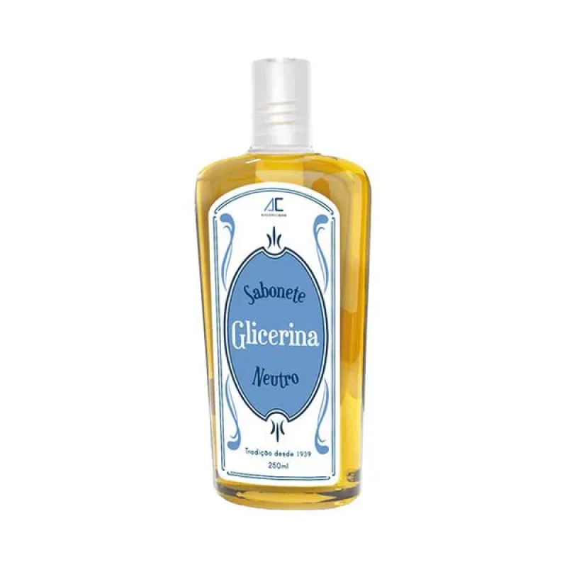 SABONETE LÍQUIDO DE GLICERINA NEUTRO 240ML