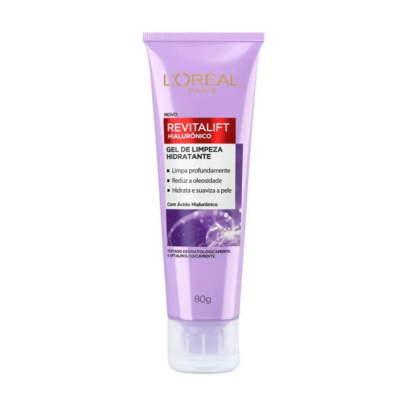 L'oréal paris revitalift hialurônico - gel de limpeza anti-idade 80g