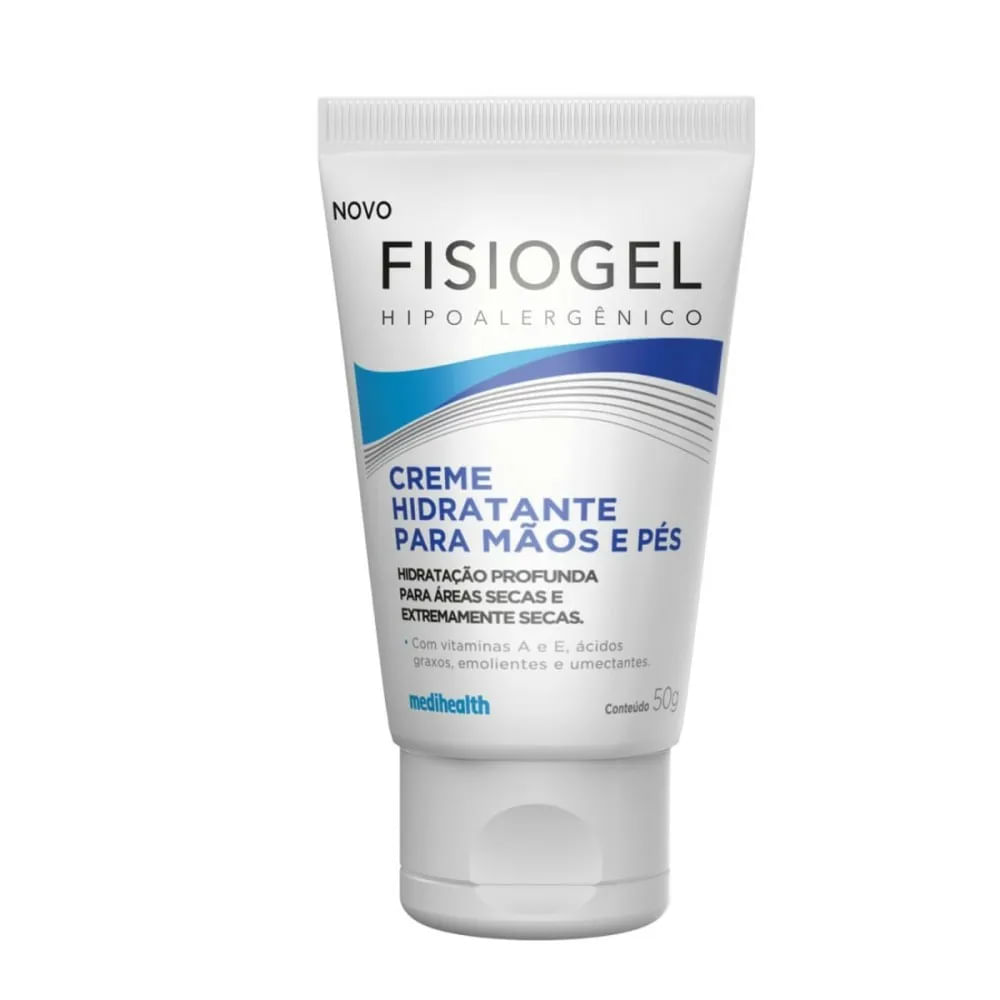 Fisiogel Creme Hidratante para Mãos e Pés 50g