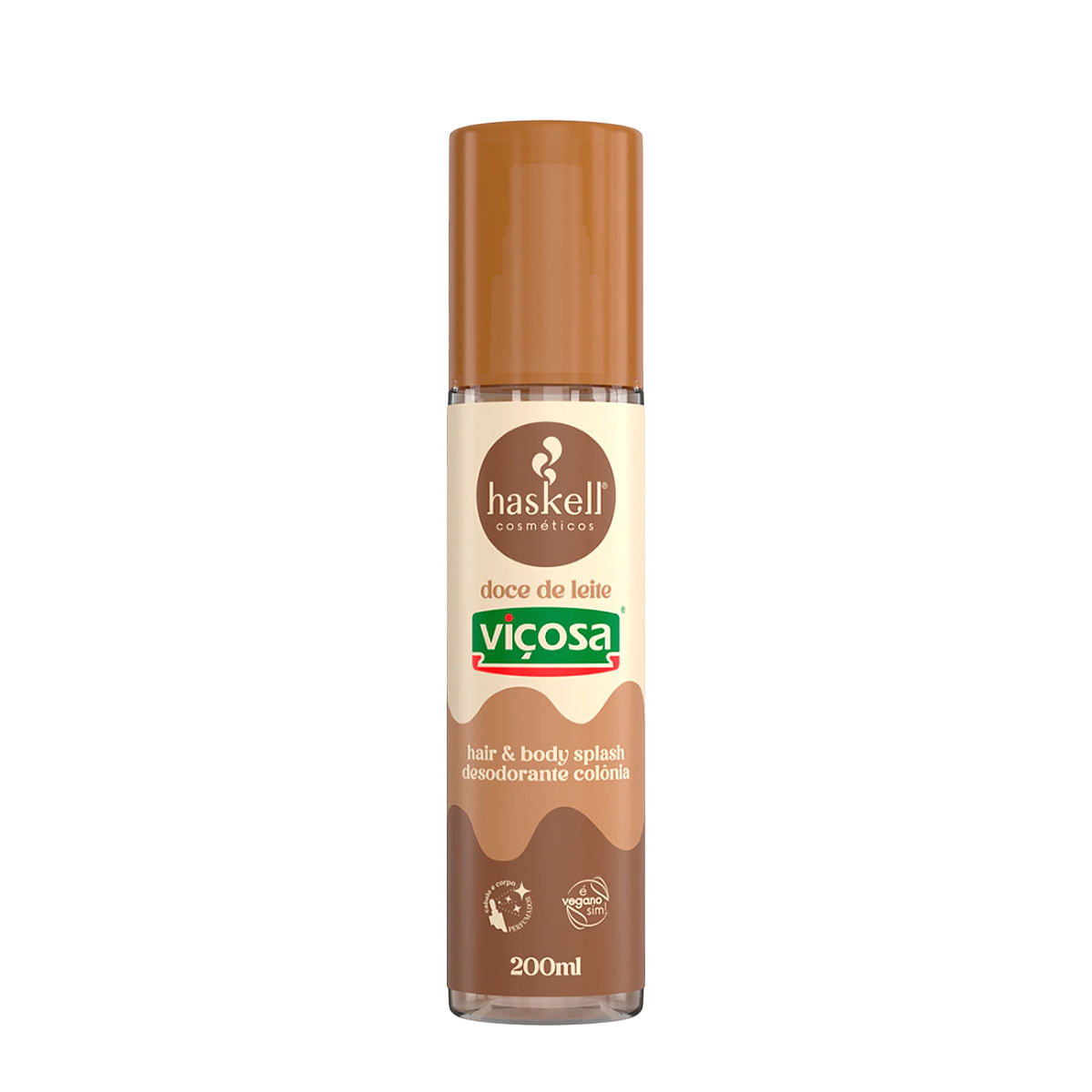 Haskell Doce de Leite Viçosa - Body Hair Splash 200ml