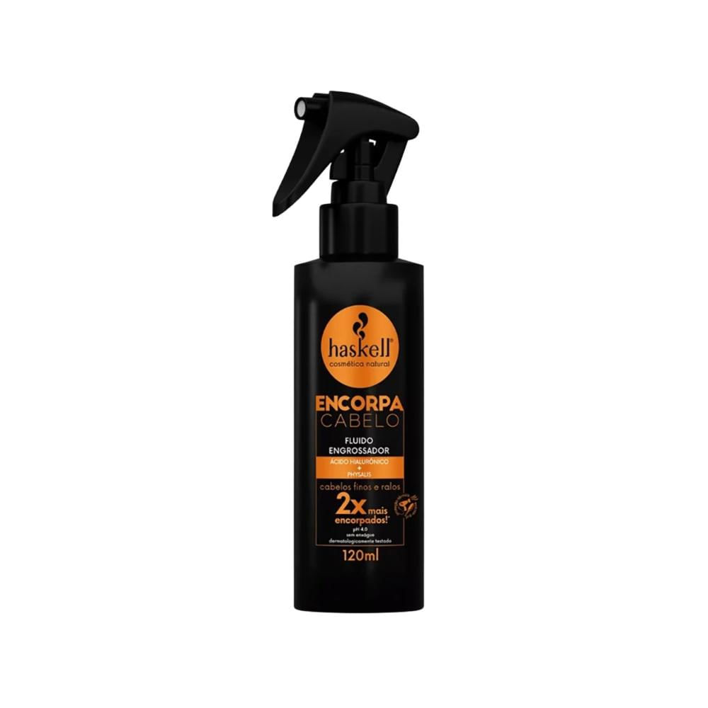 Fluido Engrossador Haskell Encorpa Cabelo Volume 120 ml