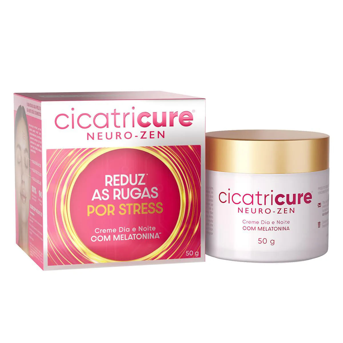 Creme Facial Cicatricure Neuro-Zen 50g - Época Cosméticos