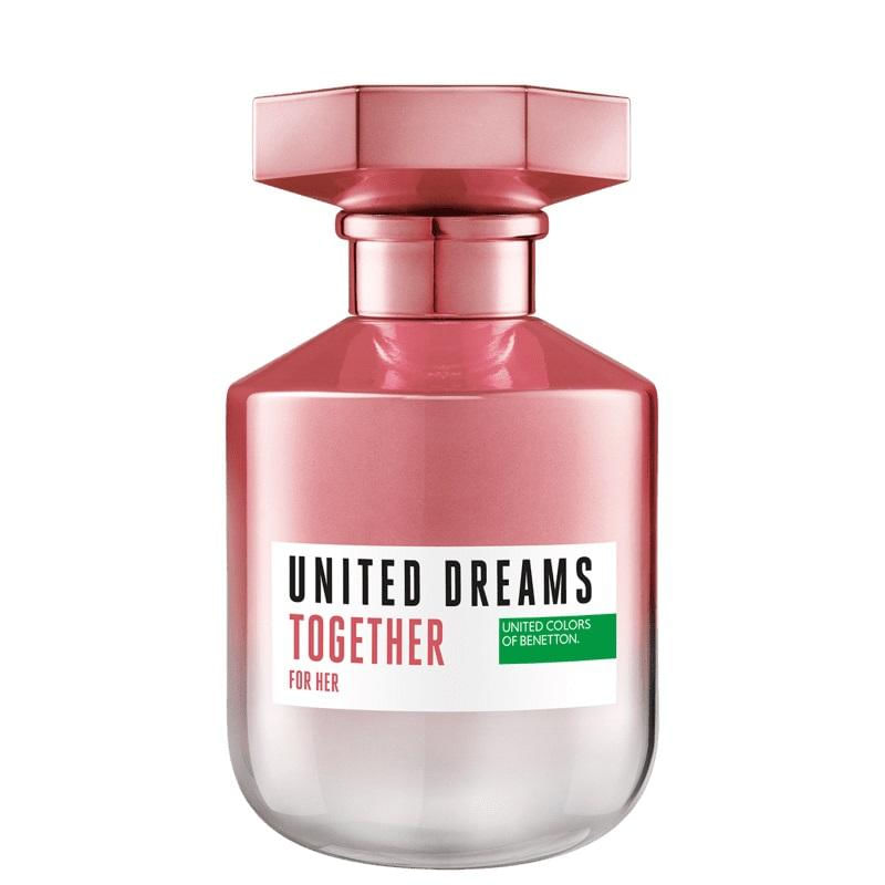 United Dream Together Her Benetton  EDT Feminino 80ml