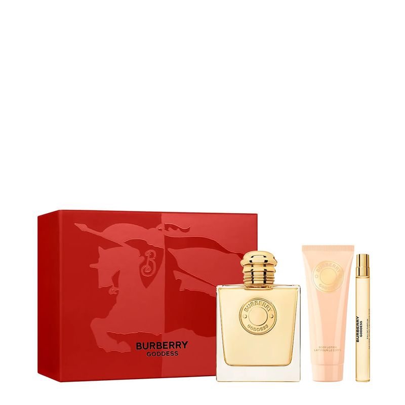 Kit Burberry Goddess Feminino - EDP 100ml + 10ml + BL 75ml - Época