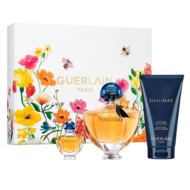 GUERLAIN SHALIMAR & KISS KISS セット Coffret Guerlain Shalimar Kit - Perfume Feminino EDP + Loção