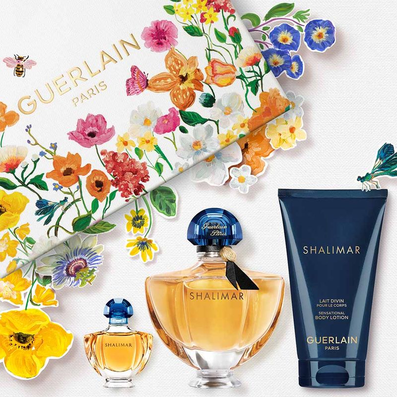 Coffret Guerlain Shalimar Kit - Perfume Feminino EDP + Loção