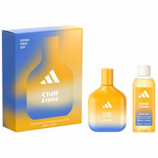 Coffret Adidas Vibes Chill Zone Kit - Perfume Masculino Edp + Shower Gel Kit