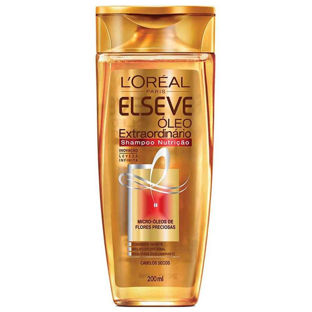 Shampoo Elseve Óleo Extraordinário Nutrição 200ml