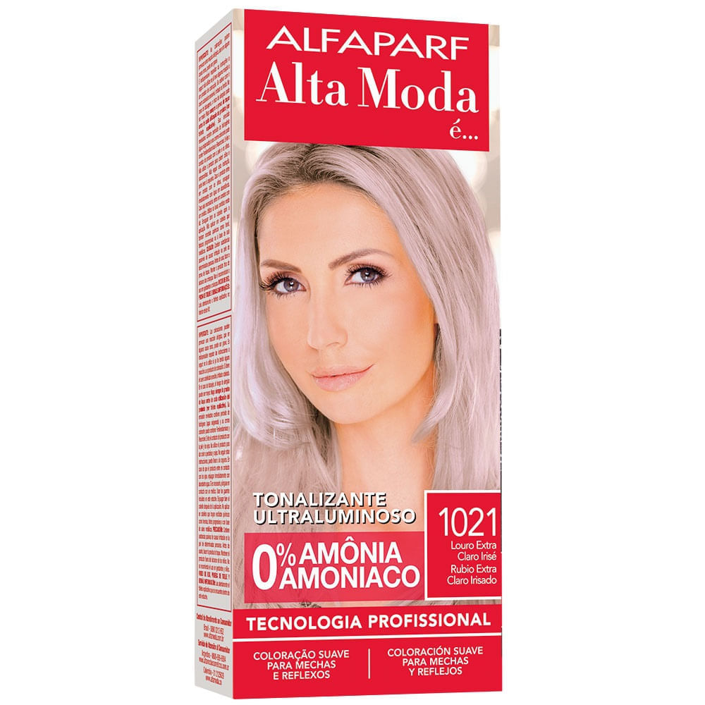 Tonalizante Alta Moda 10.21 Louro Extra Claro