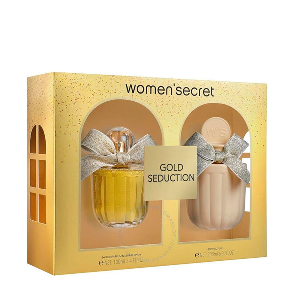 Kit Women Secret Gold Seduction - Eau de Parfum 100ml + Body Lotion 200ml