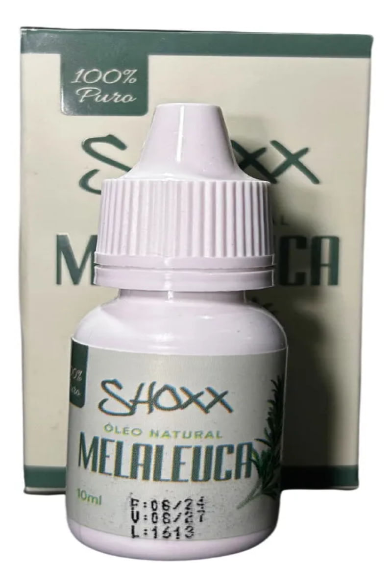 Óleo Natural Malaleuca Shoxx 100% Puro Essencial - Época Cosméticos