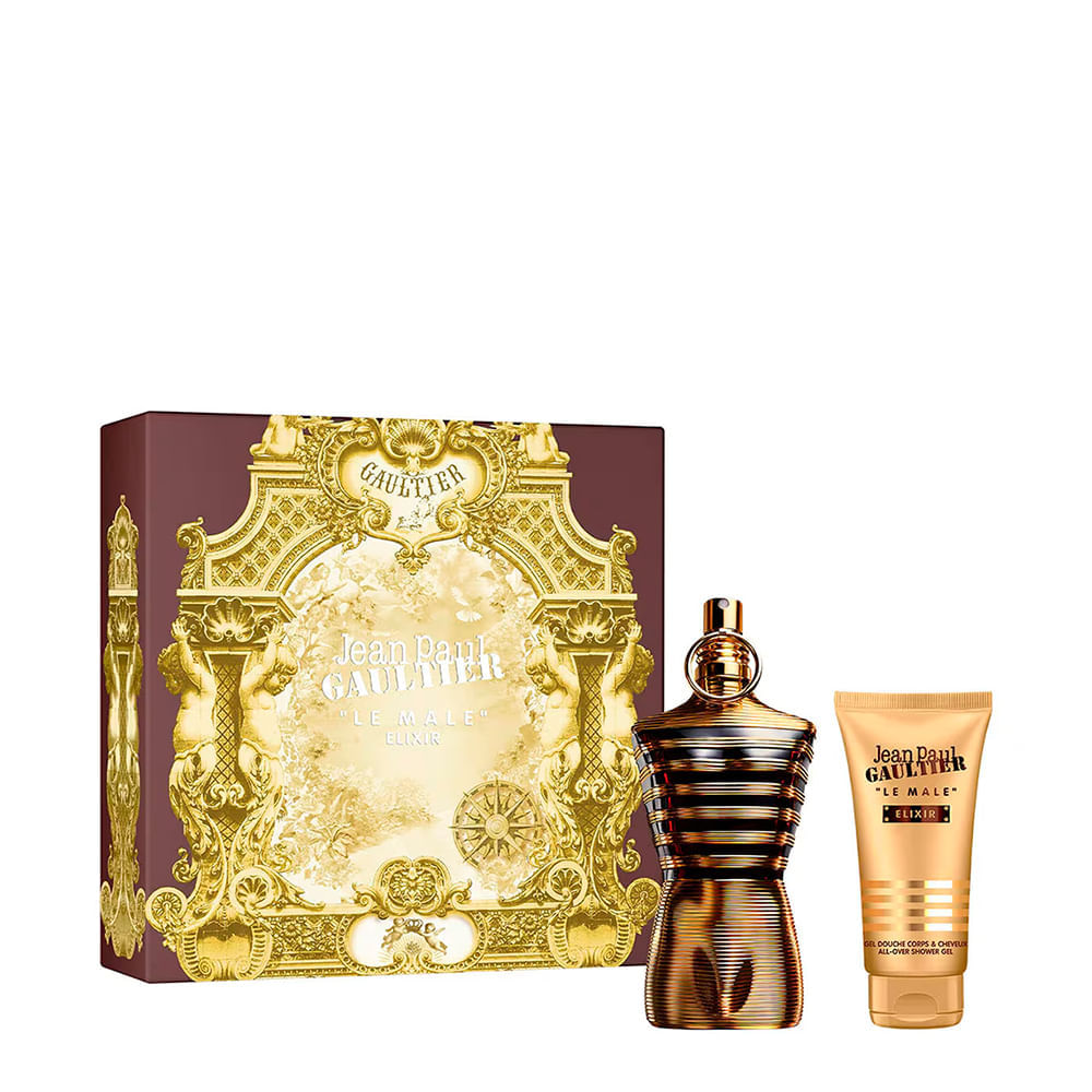 Kit Jean Paul Gaultier Le Male Elixir Masculino - Parfum 125ml +