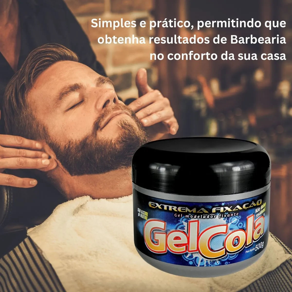GEL COLA SILVER LINE EXTREMA FIXAÇÃO 500G - Época Cosméticos