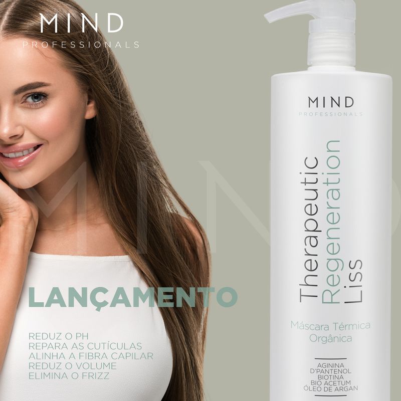 Mascara Termica - Therapeutic Regeneration Liss - MIND - 1kg