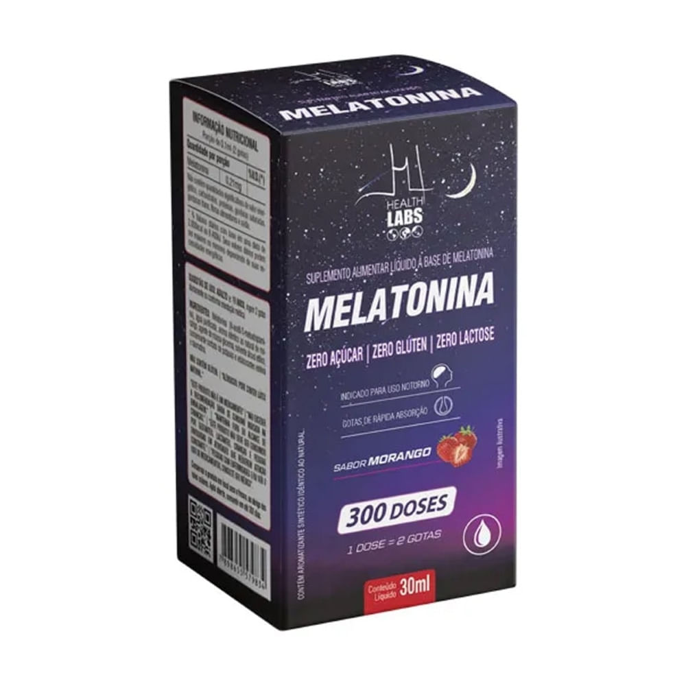 Melatonina Health Labs Morango 30ml