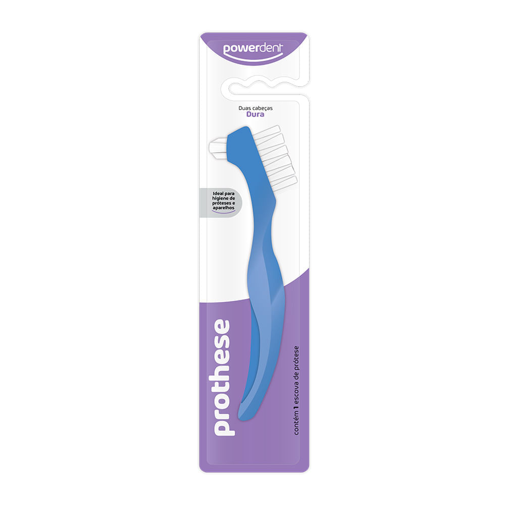 Escova Dental PowerDent Prothese Dura