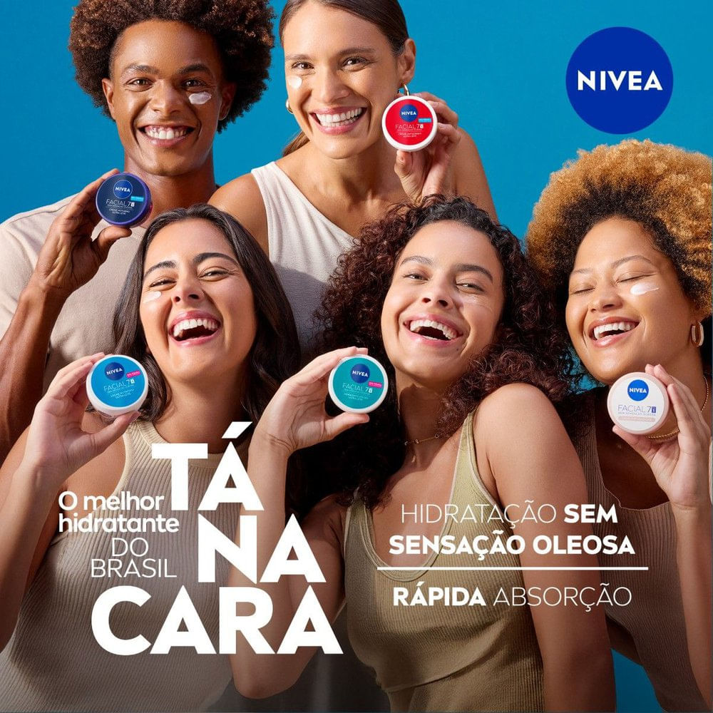 Creme Facial Nivea 7 em 1 Antissinais 100g - Época Cosméticos