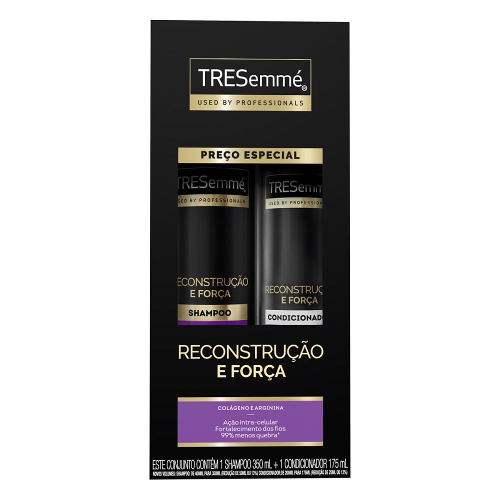 Tresemmé Reconstrução e Força Shampoo 350ml + Condicionador 175ml