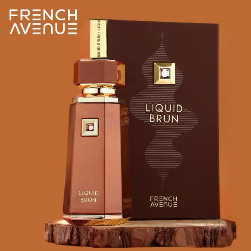 香水(男性用) French Avenue Liquid Brun 100ml Perfume Liquid Brun French Avenue Edp 100ml Masculino Árabe
