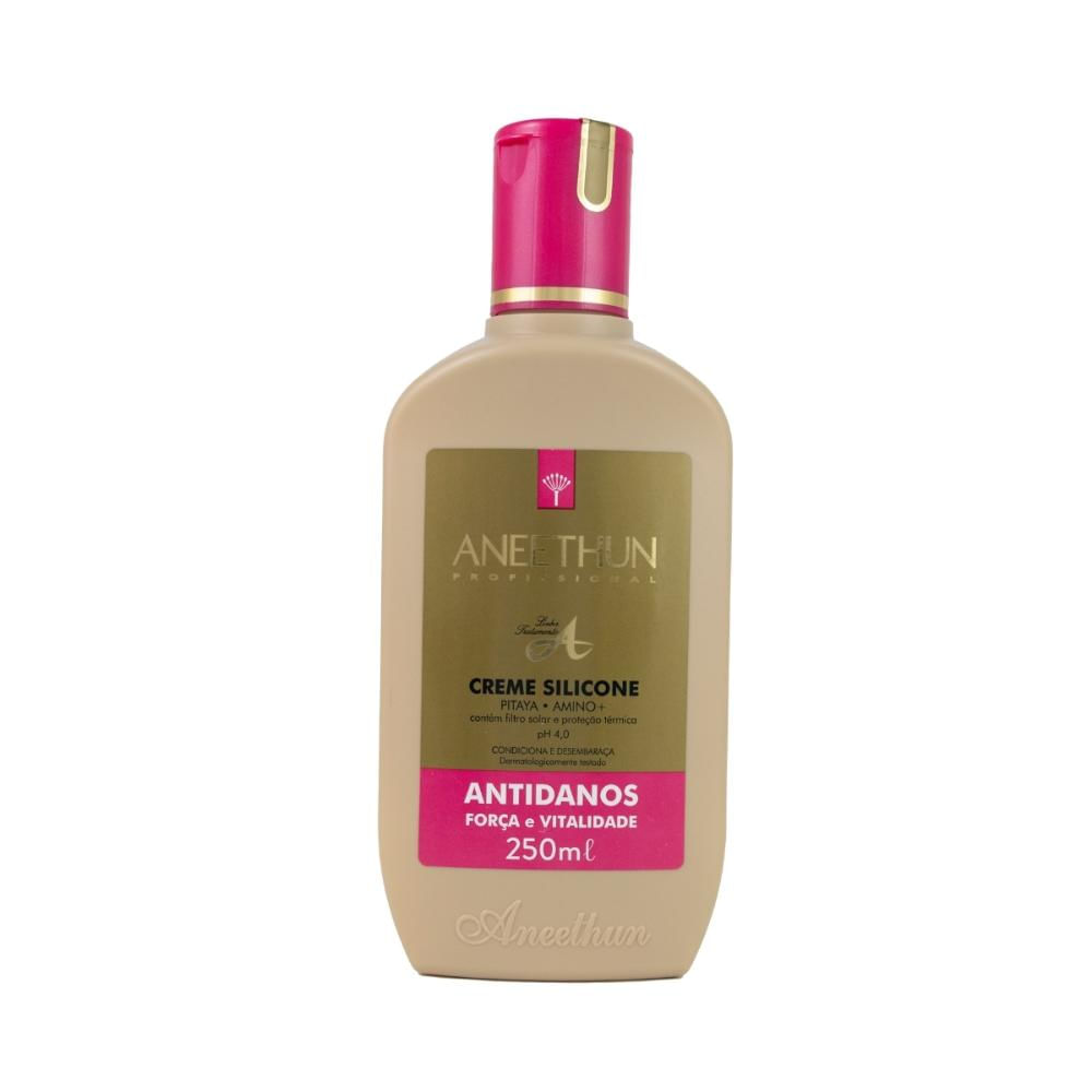 Aneethun Creme Silicone Antidanos Força e Vitalidade 250ml