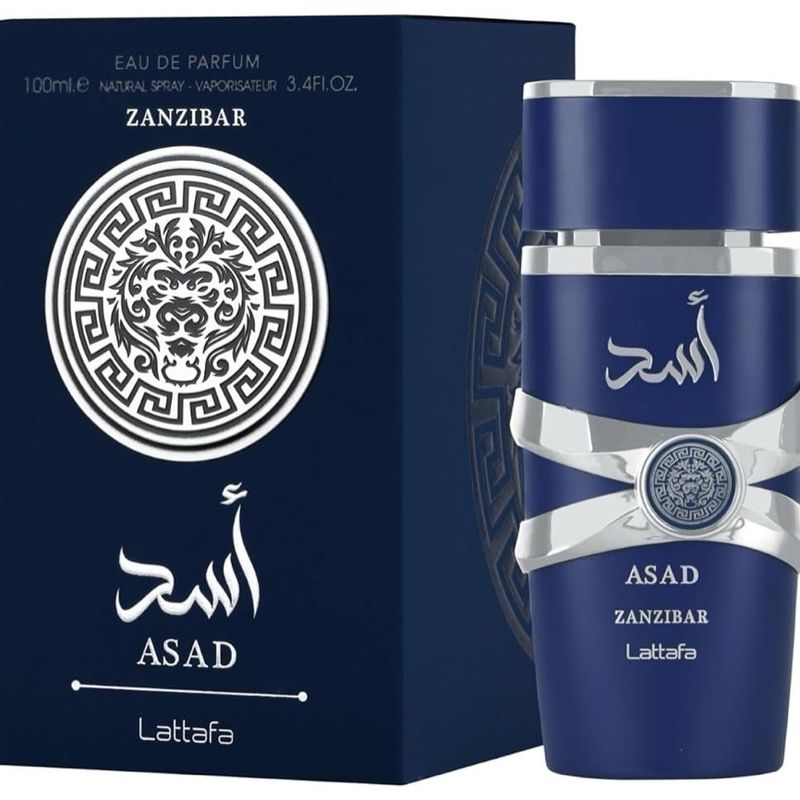 Lattafa - Asad Zanzibar Eau De Parfum 100ml - Época Cosméticos
