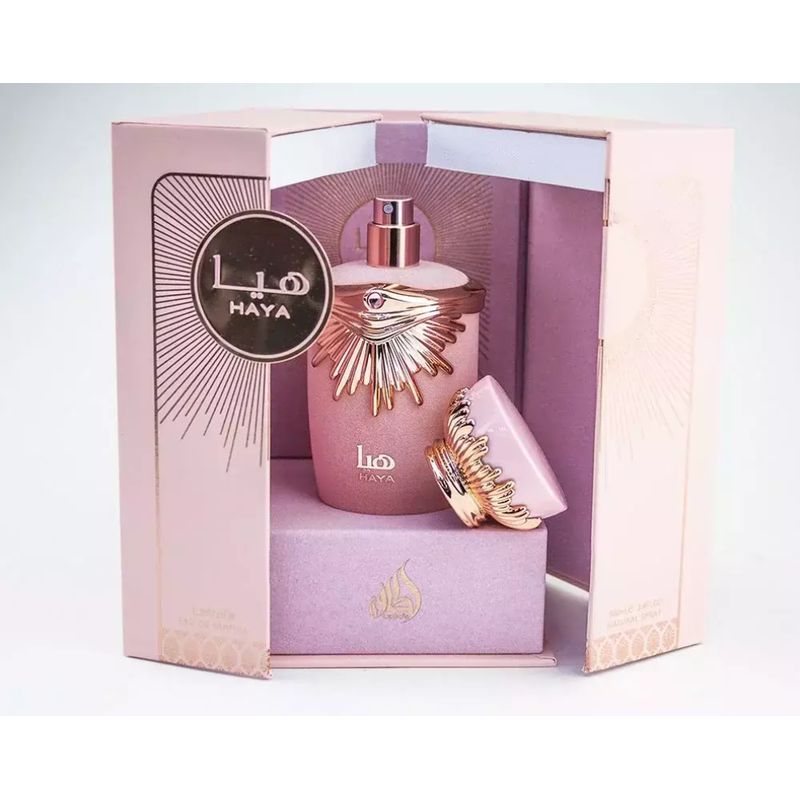 Lattafa Haya 香水 100ml Lattafa - Haya Eau de Parfum 100ml - Época Cosméticos