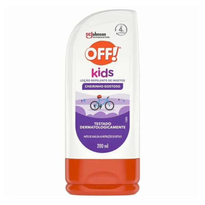 Repelente Off! Kids com DEET Loção 200ml