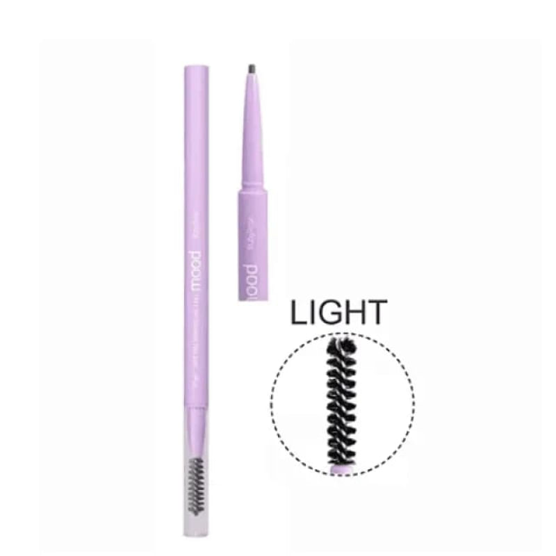 Lápis para Sobrancelha 2x1 Ponta Fina Light Mood HB521-1  - Ruby Rose