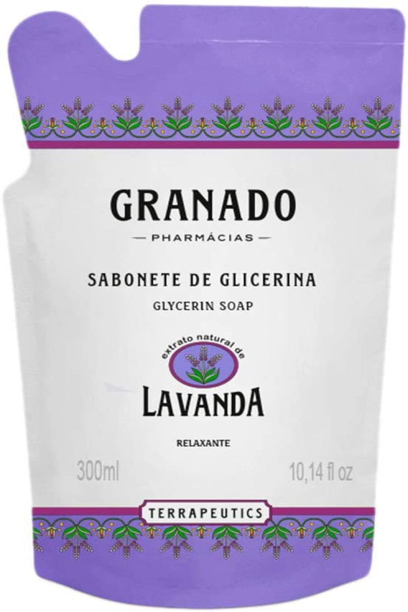 Refil Sabonete Líquido Granado Lavanda 300ml