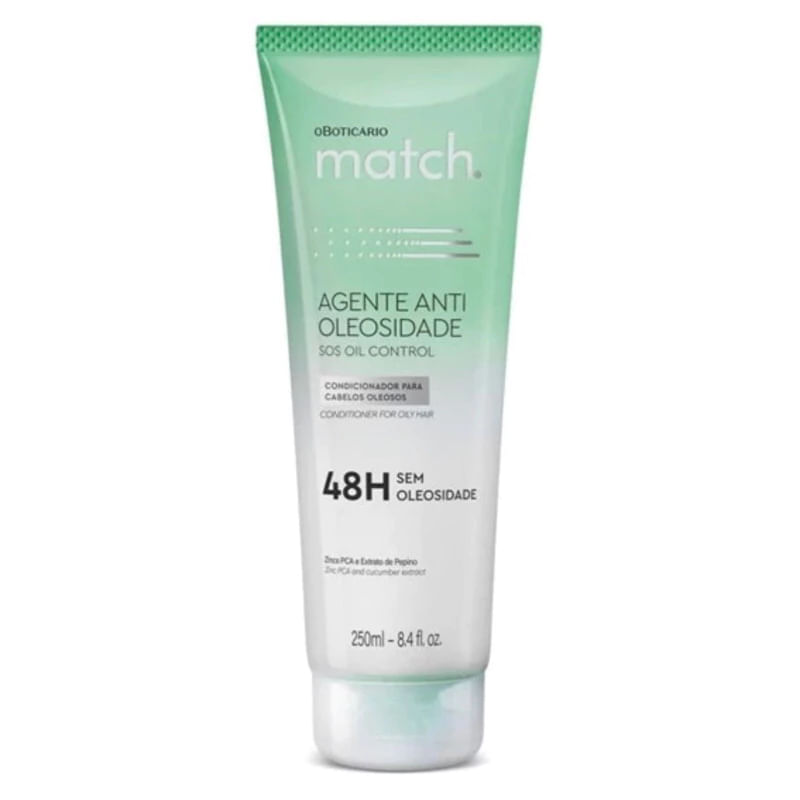 Condicionador Agente Anti Oleosidade Match 250ml QHS - O Boticário