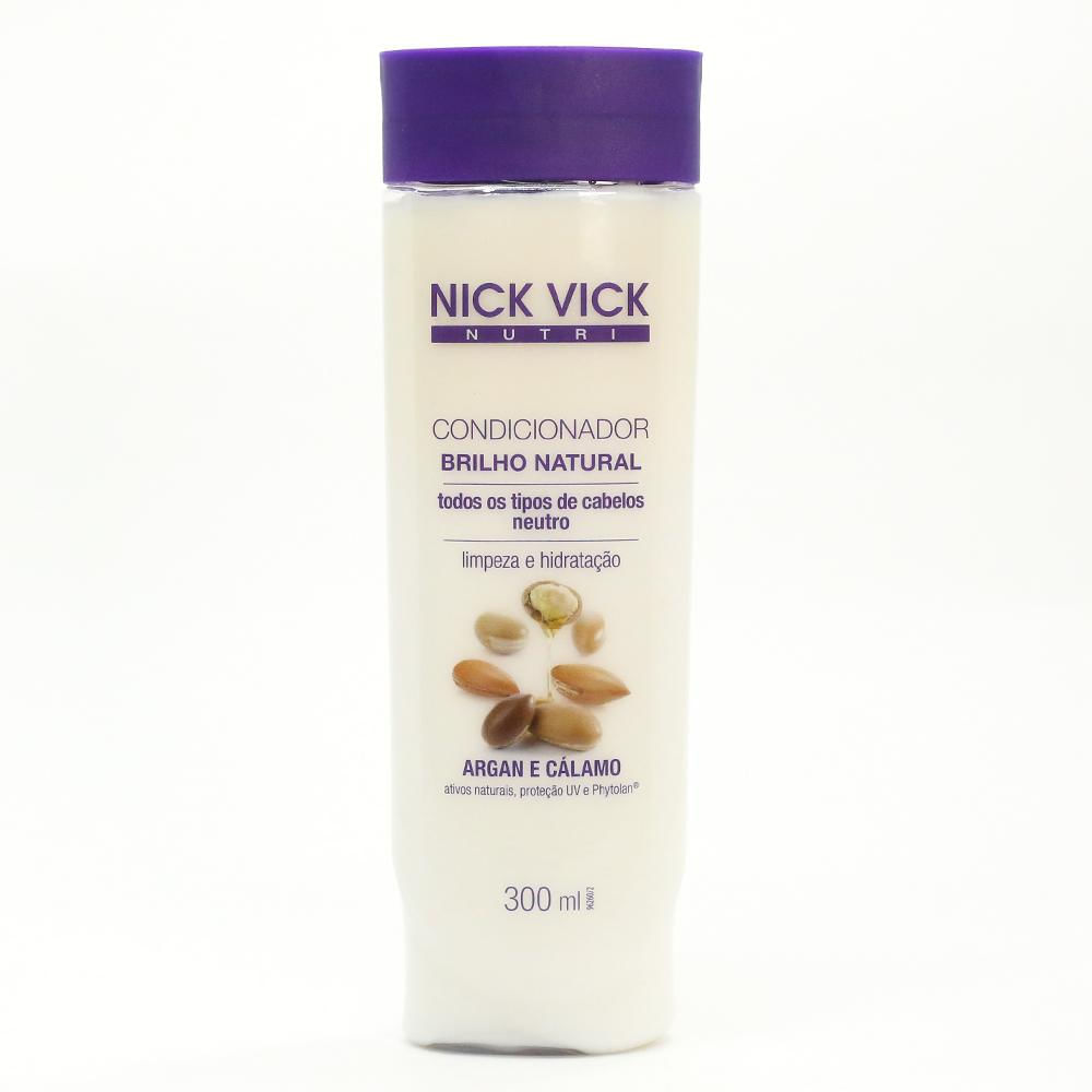 Condicionador Nick Vick Nutri Brilho Natural 300ml