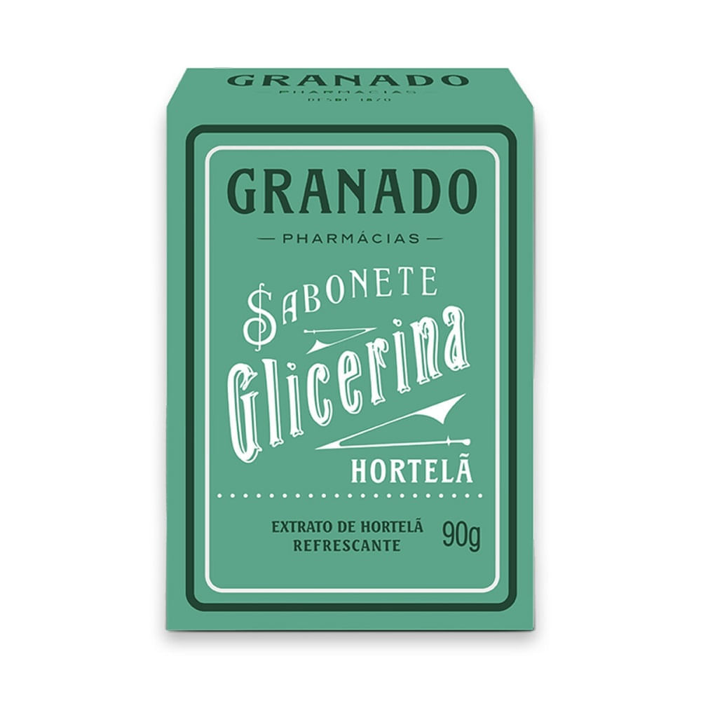 Sabonete Granado Glicerina Hortelã 90g