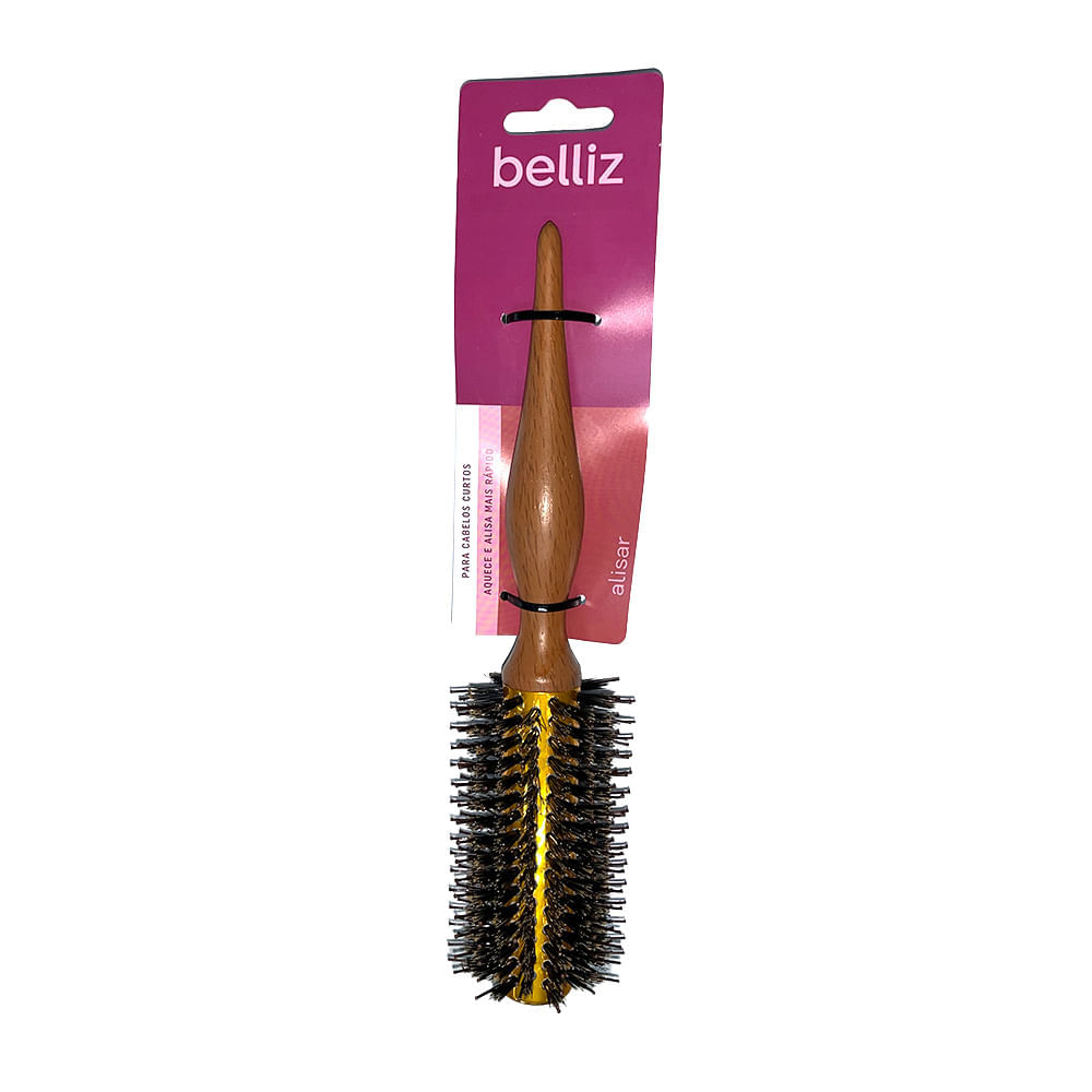 Escova de Cabelo Belliz para Alisar