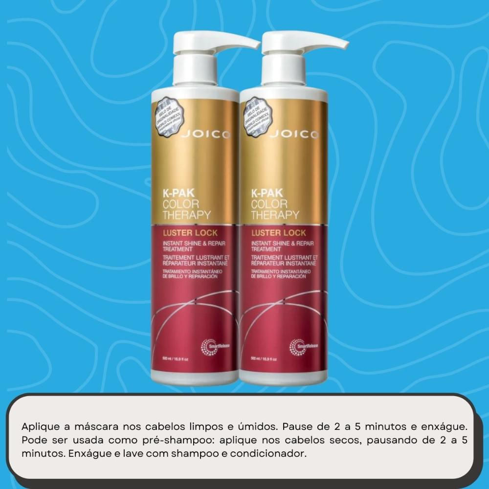 Joico K-PAK Color Therapy Luster Lock Kit 2 Máscara 500ml - Época
