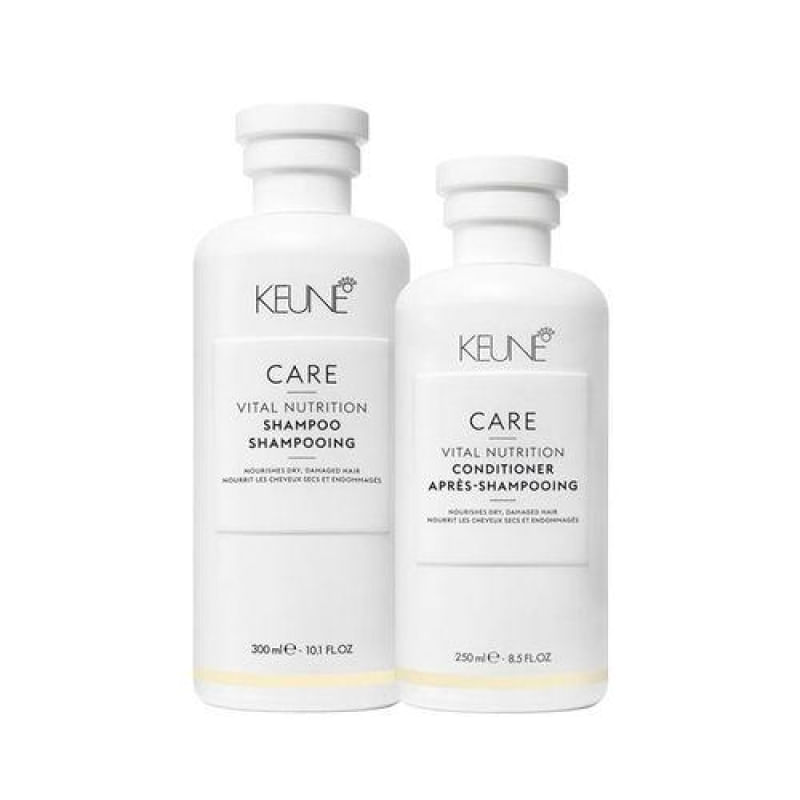 KEUNE VITAL NUTRITION - KIT SHAMPOO 300ML + CONDICIONADOR 250ML