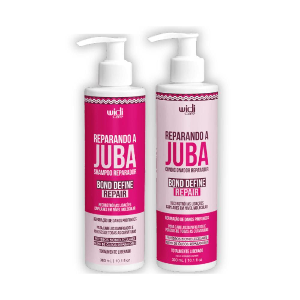 Kit Juba Bond Repair - Shampoo e Condicionador Reparadores  300ml - Widi Care