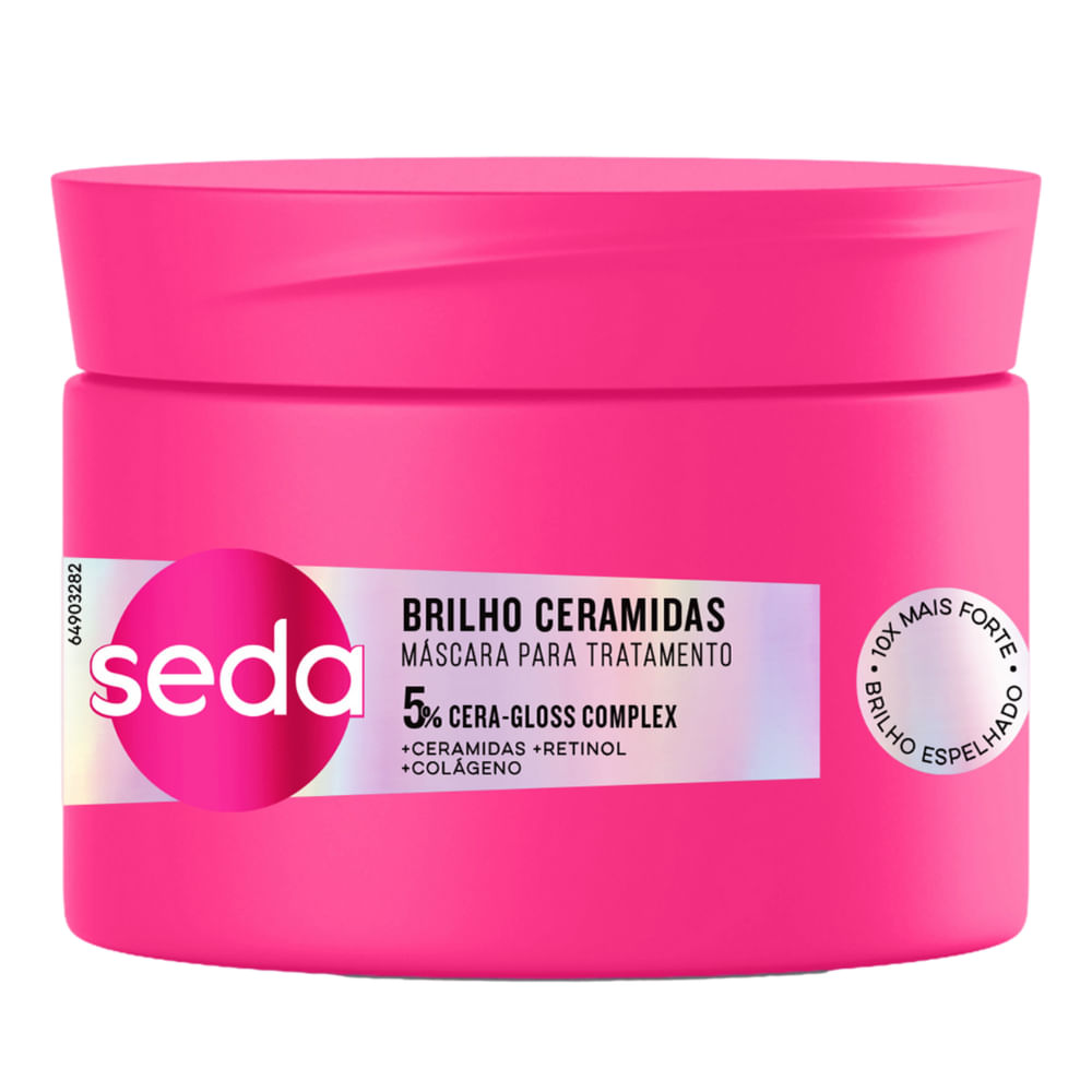 Máscara para Tratamento Seda Brilho Ceramidas 300g