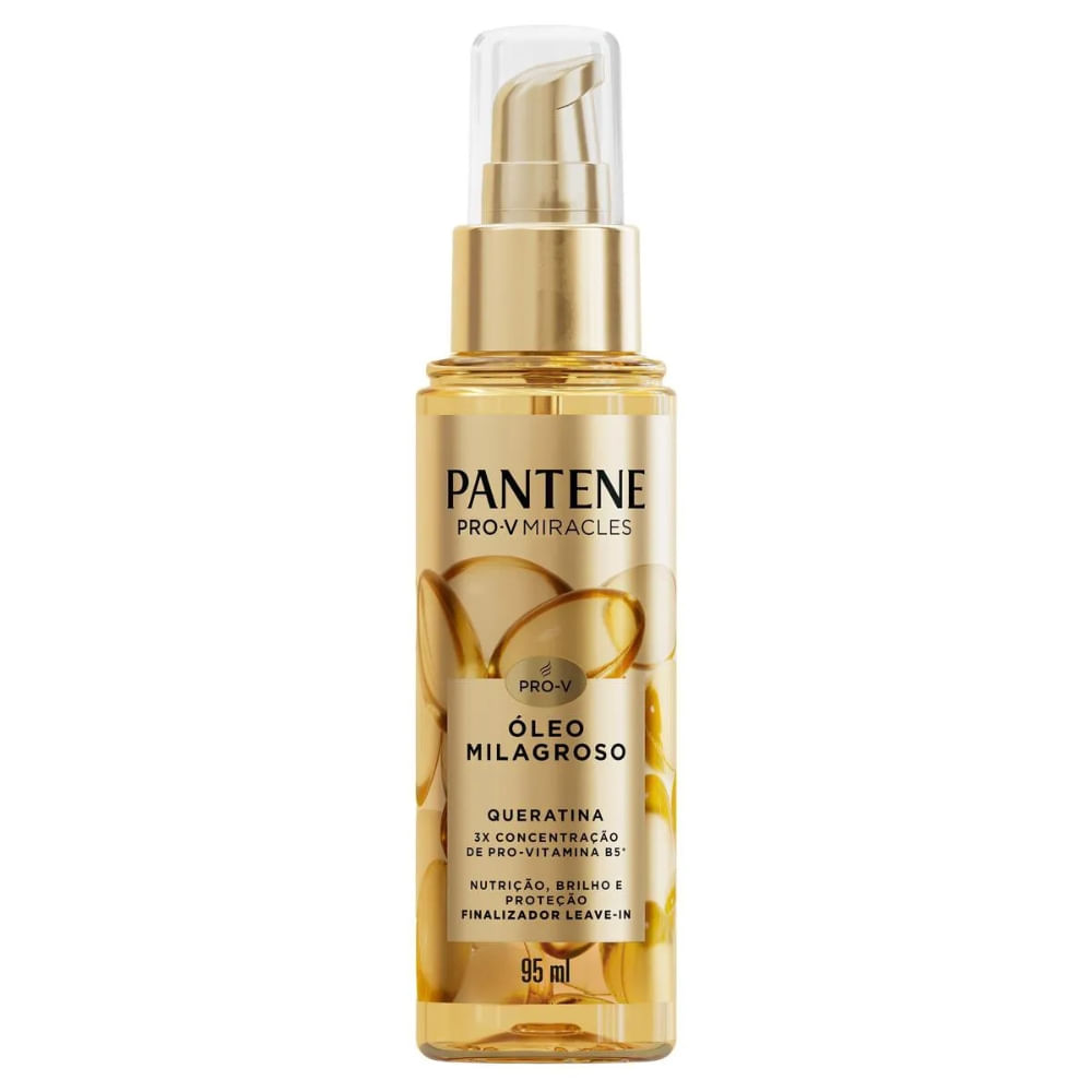 Óleo Finalizador Queratina Pantene Óleo Milagroso 95ml