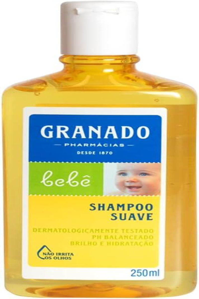 Shampoo Granado Bebê Tradicional - Shampoo Suave - 250ml