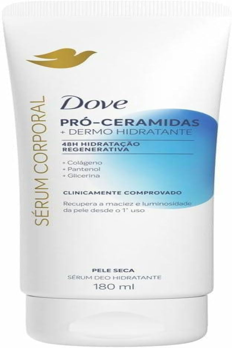 Sérum Corporal Dove Pró-Ceramidas + Dermo Hidratante - 180ml