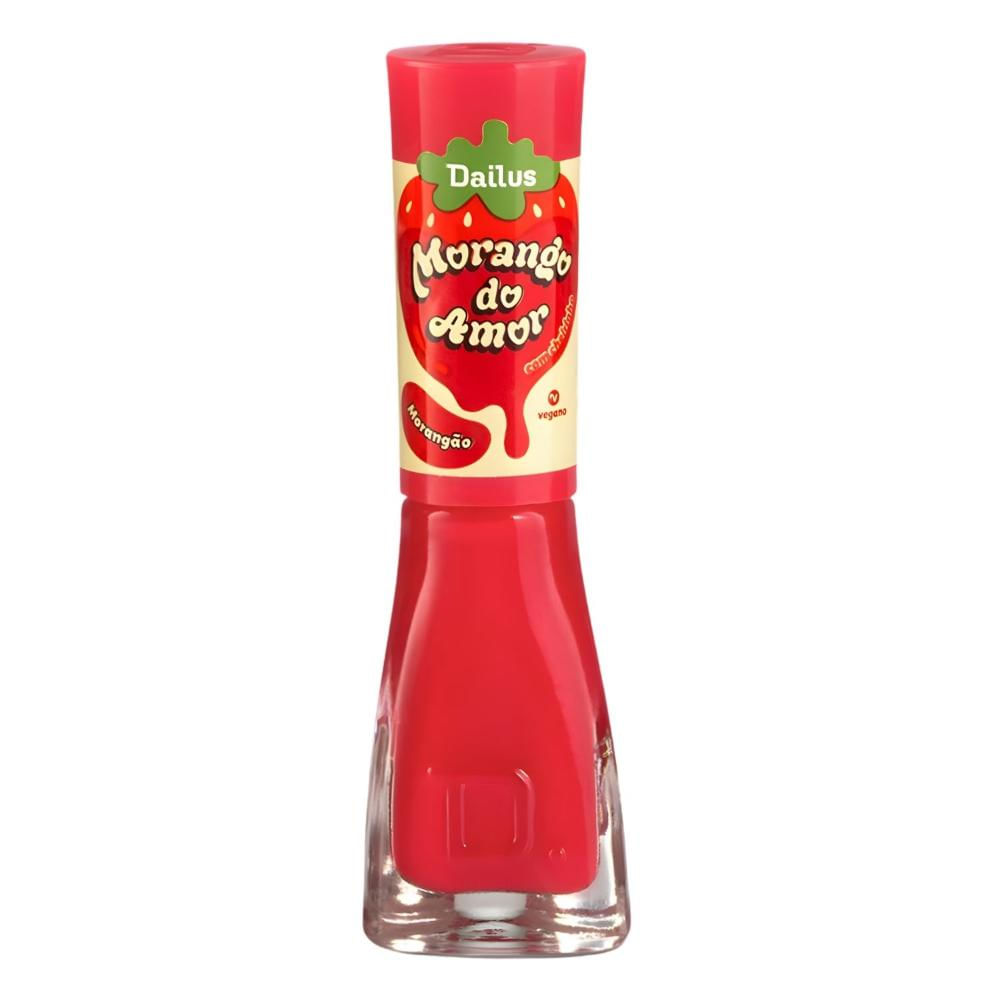 Esmalte Cremoso Dailus Morango Do Amor Morangão 8ml
