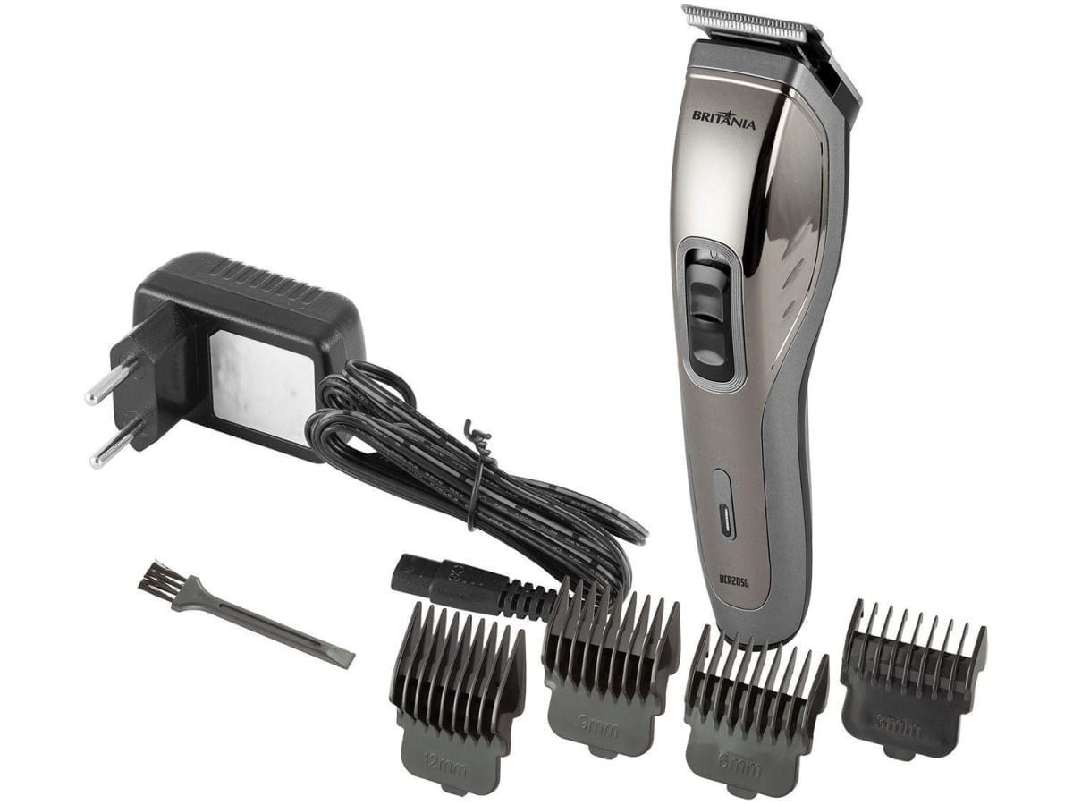Máquina de Cortar Cabelo Britânia sem Fio BCR20SG