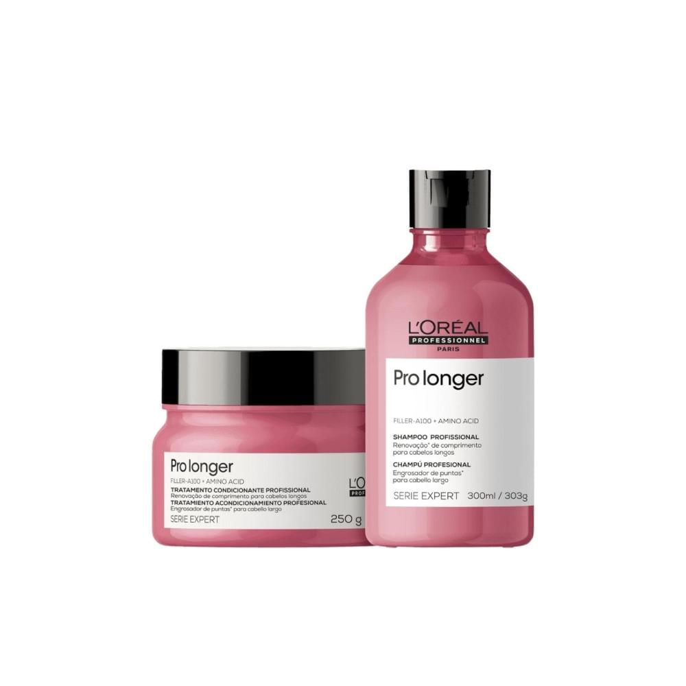 L'Oréal Pro Longer Kit Shampoo 300ml e Máscara 250ml
