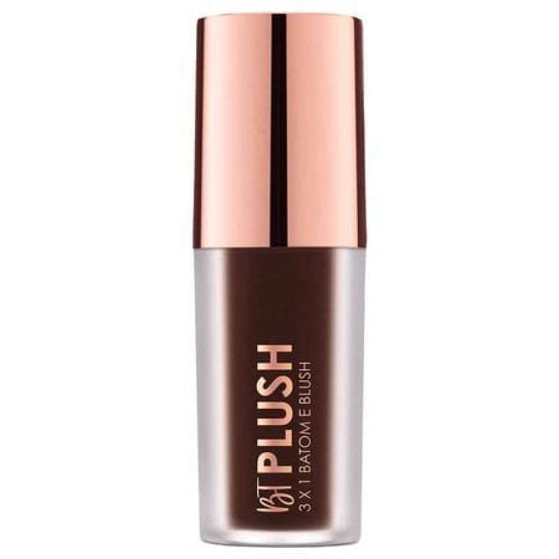 Bruna Tavares BT Plush Coffee - Batom Multifuncional 3x1 6g